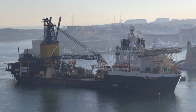Shipguru's tweet image. #southkoreanbuilt #pipelayer  #SAIPEM_FDS #Entering #grandharbourmalta bound to #palumbomaltashipyards during her #maidencall - 27.02.2026 - maltashipphotos.com - NO PHOTOS can be used or manipulated without our permission