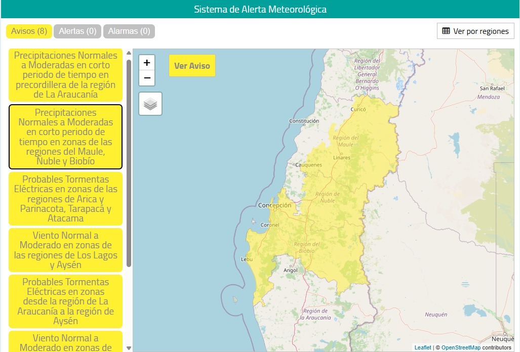 Dirección Regional de #SENAPREDBiobío realizó Mesa Técnica ampliada con el SINAPRED regional de forma telemática, informando la declaración de Alerta Temprana Preventiva por evento meteorológico y el análisis del pronóstico meteorológico para los próximos días.