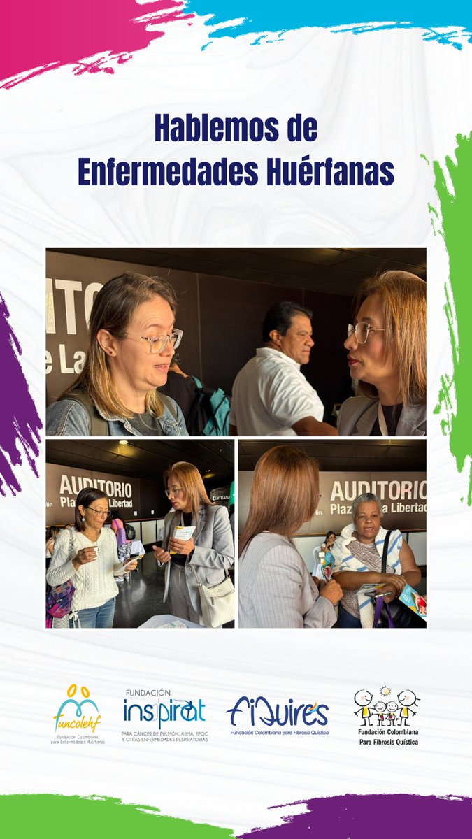 Compartir es un acto de generosidad y empatía que implica ofrecer algo que poseemos
Hoy participamos en “Hablemos de Enfermedades Huérfanas” evento liderado por <a href="/GobAntioquia/">Gobernación de Antioquia</a> y <a href="/AlcaldiadeMed/">Alcaldía de Medellín</a> para ilustrar a población en general sobre estas patologías
#EnfermedadesHuérfanas