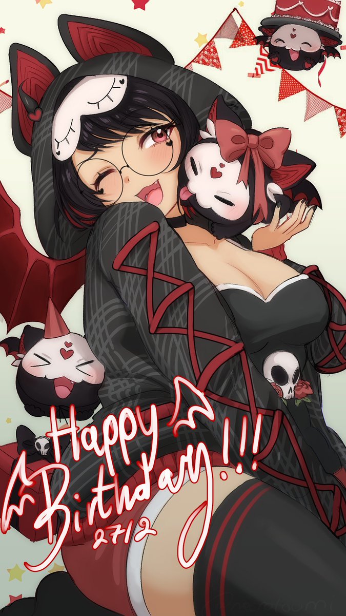 Thank you all so much for such an amazing Birthday!❤️🖤
I had an amazing time, I couldn't be happier spending the day with you all.
Thank you all for the Happy Birthday Messages❤️
It's honestly enough that I felt like crying as soon as I had to go..
So from deep in my heart,