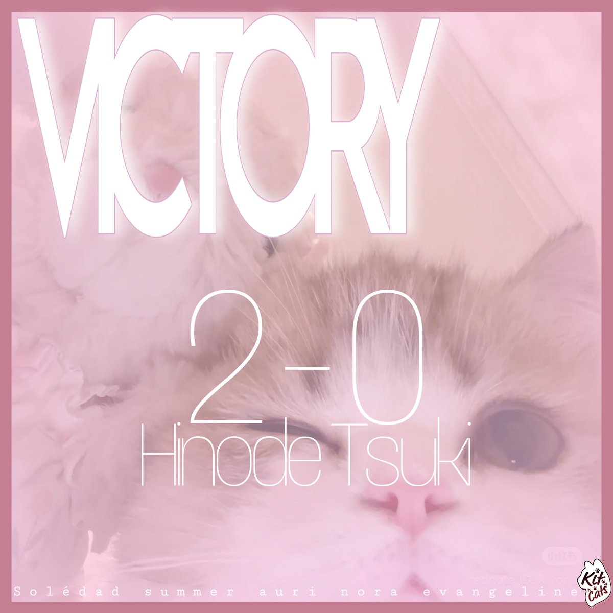 KITCATSvlr's tweet photo. stick to deagles eughhhhโฆ ๐บ
GGs; ๐ค
2-0 @/Hinode Tsuki
#KitCatsWIN #SIGNKitCats https://t.co/cXAJf0OxFr
