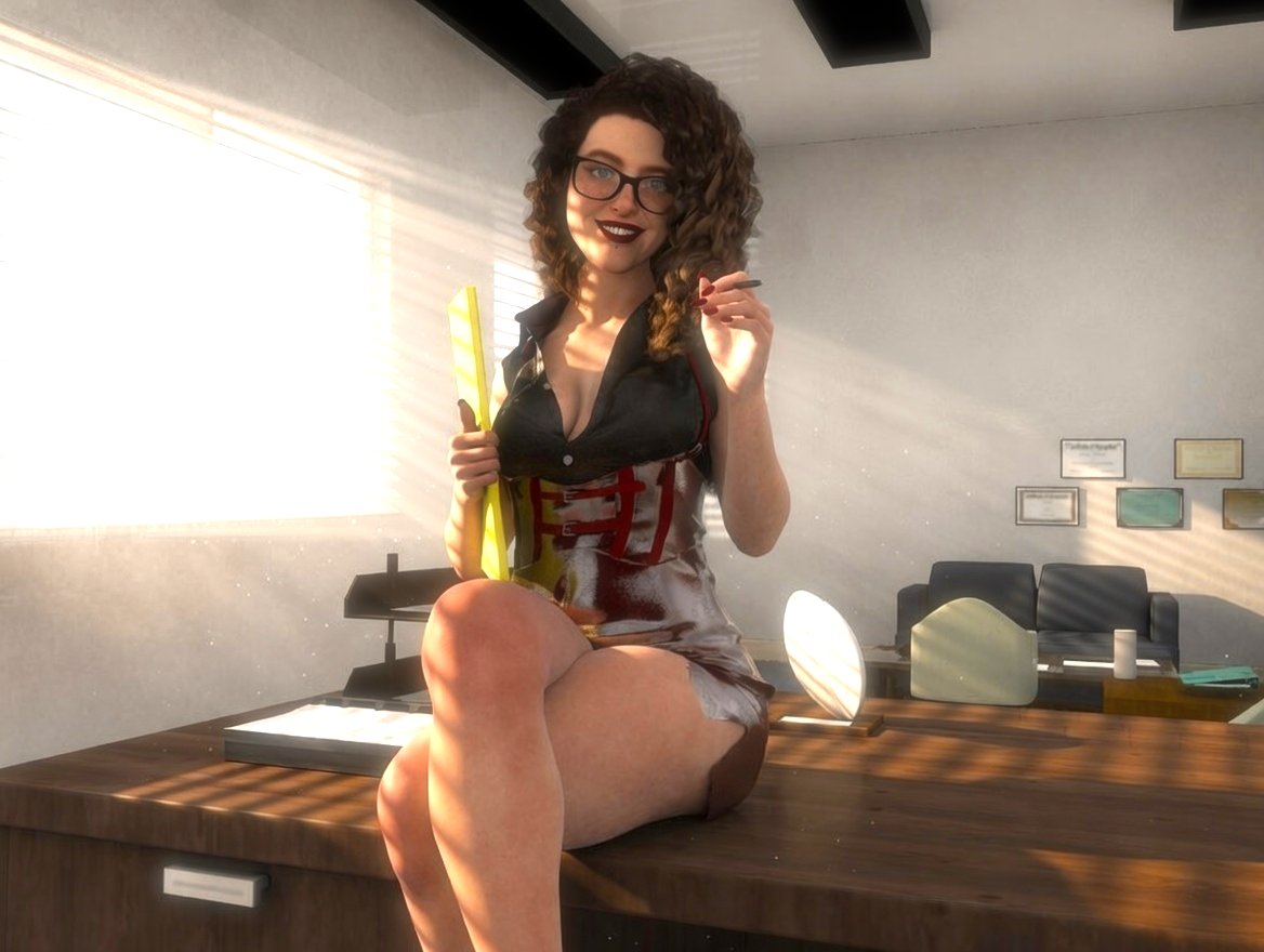 Looking for a top-notch secretary?
I'm a master of schedules, meetings… and I also know who sits in that chair.

Want to hire me for the job?

Thanks for the tag my mistress <a href="/LadyBlancVTuber/">Blanc ✨ | OC 💋 Mistress</a> 👑

#SecretaryChallenge #SFW #VirtualPhotography #3DCG