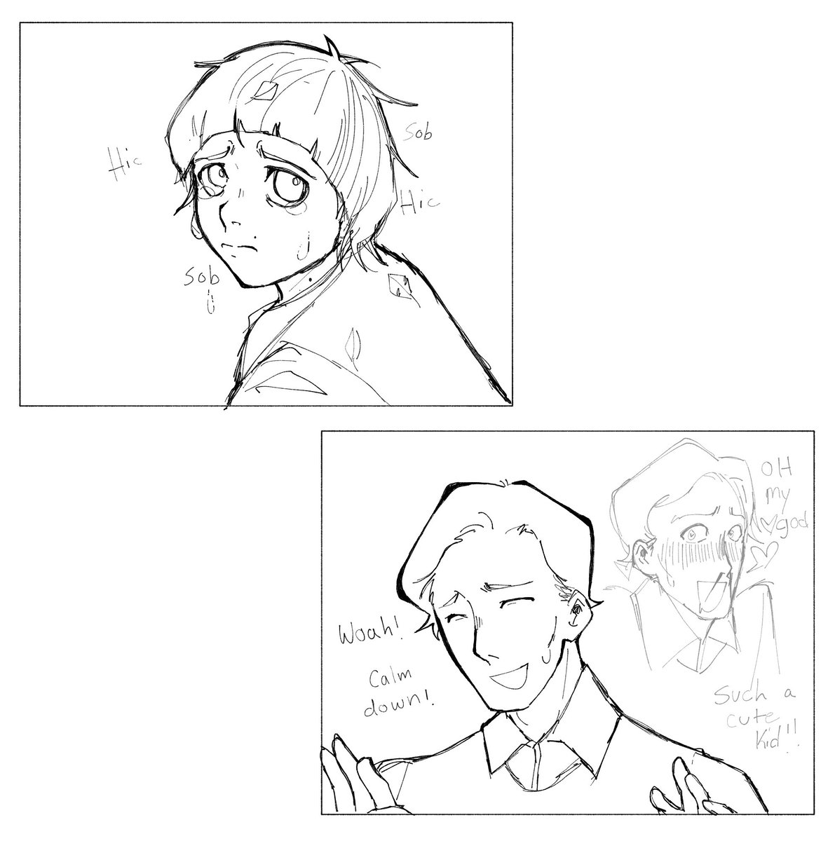 SphereEatss's tweet photo. #henwill #wiseone 
I was going to make a little au where henry was childhood friends with the byers boys and he suddenly left cus his parents and sister got murdered and hes finally is back in hawkins… thats it… thats the plot https://t.co/DfNmH17PUd