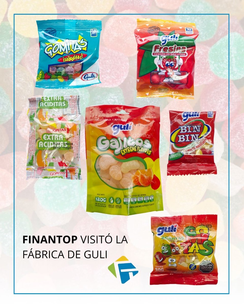 Finantop's tweet photo. ¡Impulsando el motor productivo nacional! 🏭✨
​En Finantop, creemos firmemente en el potencial de la industria venezolana. Recientemente, nuestro equipo tuvo el placer de visitar la fábrica de Guli, una marca que es sinónimo de tradición, calidad y mucho sabor. 🍬 https://t.co/5YKKJaVJgY