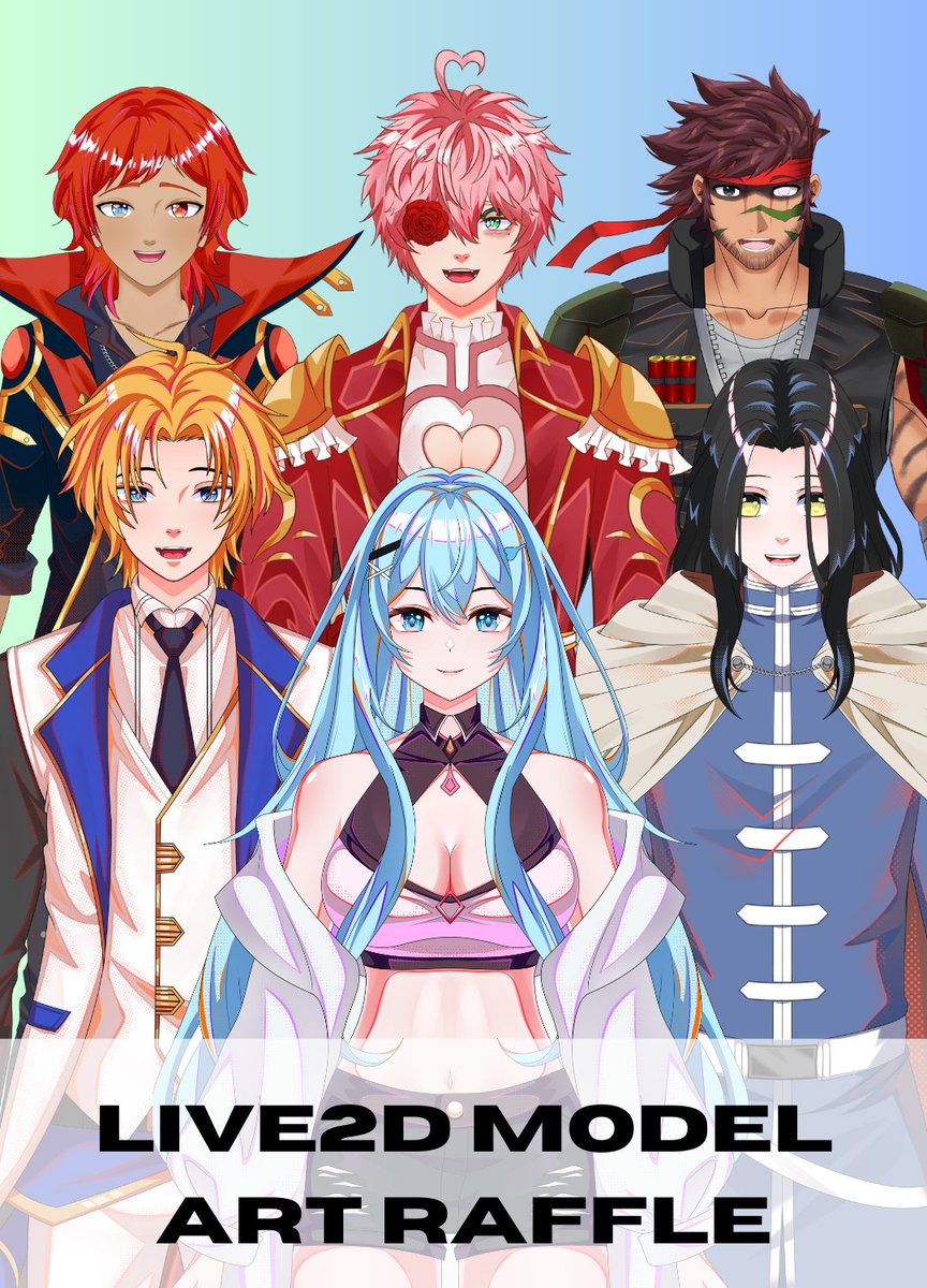 🚨 LIVE2D MODEL ART RAFFLE 🚨 
 Feb 28 – March 4 (5 days) 

PRIZES
🥇 1st → FREE Live2D Model Art (Ready to Rig)
🥈 2nd → FREE Rigging (Terms apply) 

How to join:
💜 Follow + Like + RT
💜 Drop your OC / ref below ⬇️ 

GOALZ
150 RT → 1st Winner Unlocked
200 RT → 2nd Winner