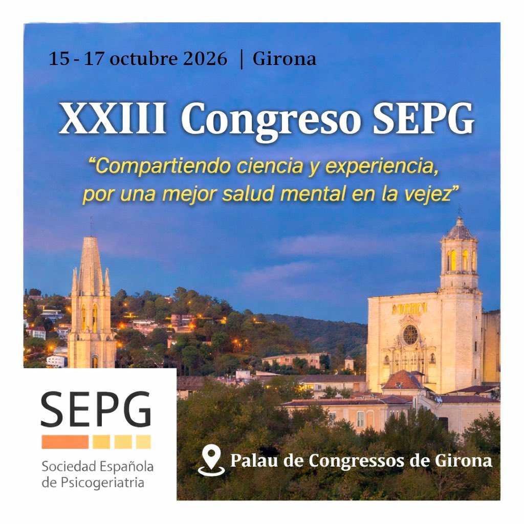 Sociedad Española de Psicogeriatría (SEPG) tweet media
