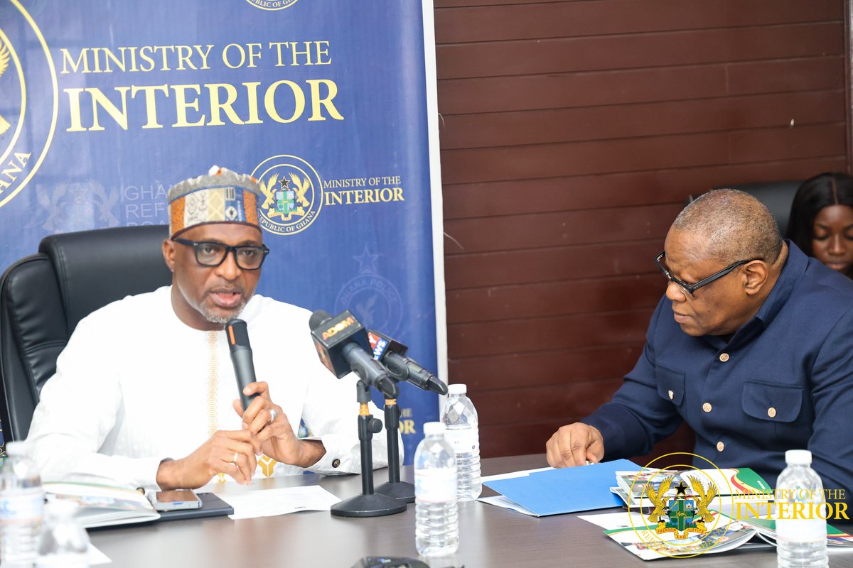 Ministry of the Interior, Ghana tweet media