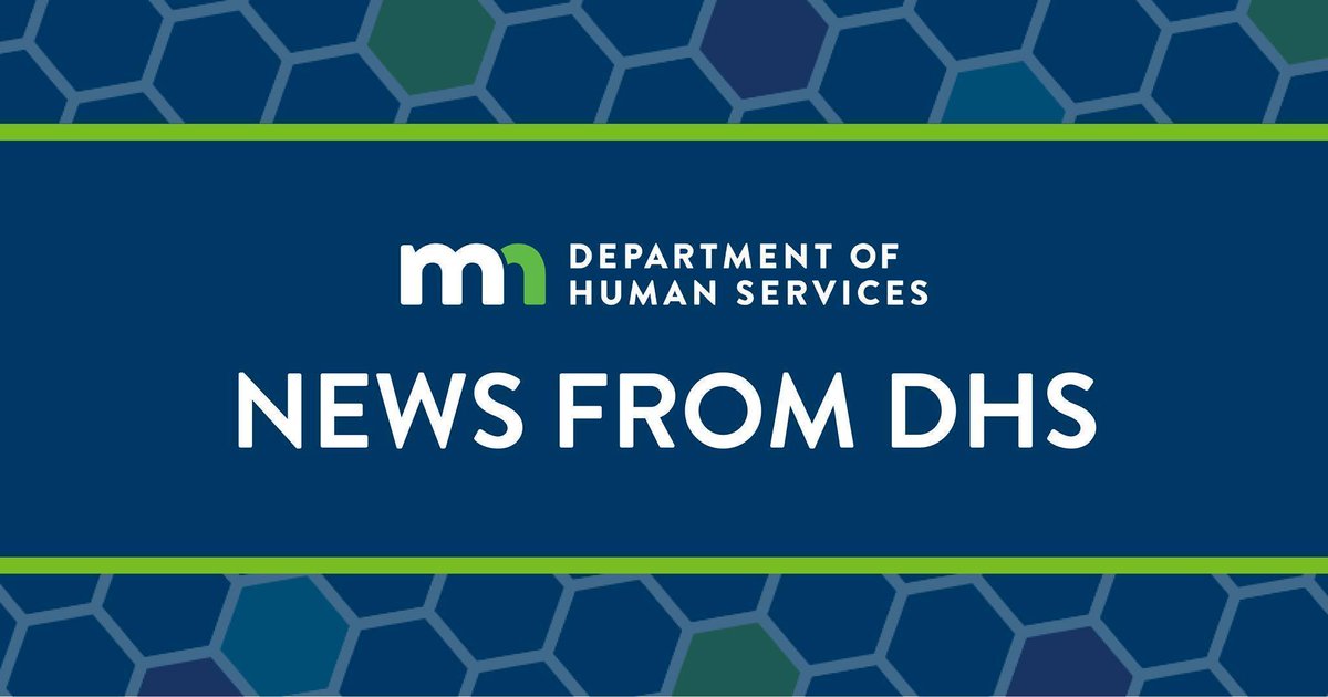 MN Department of Human Services tweet media