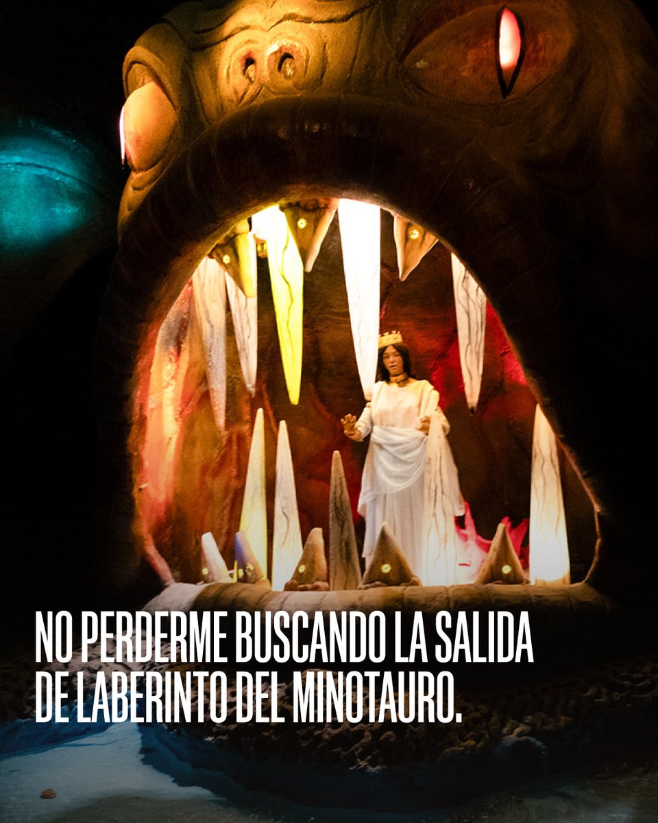 SallyDarkRides's tweet image. Do not to get lost looking for the exit of the Labyrinth of the Minotaur! 

#FunFact - this #darkride has multiple endings based on your score!  

#DarkRideIt at @terra_mitica #LabyrinthOfTheMinotaur #LaberintoDelMinotauro