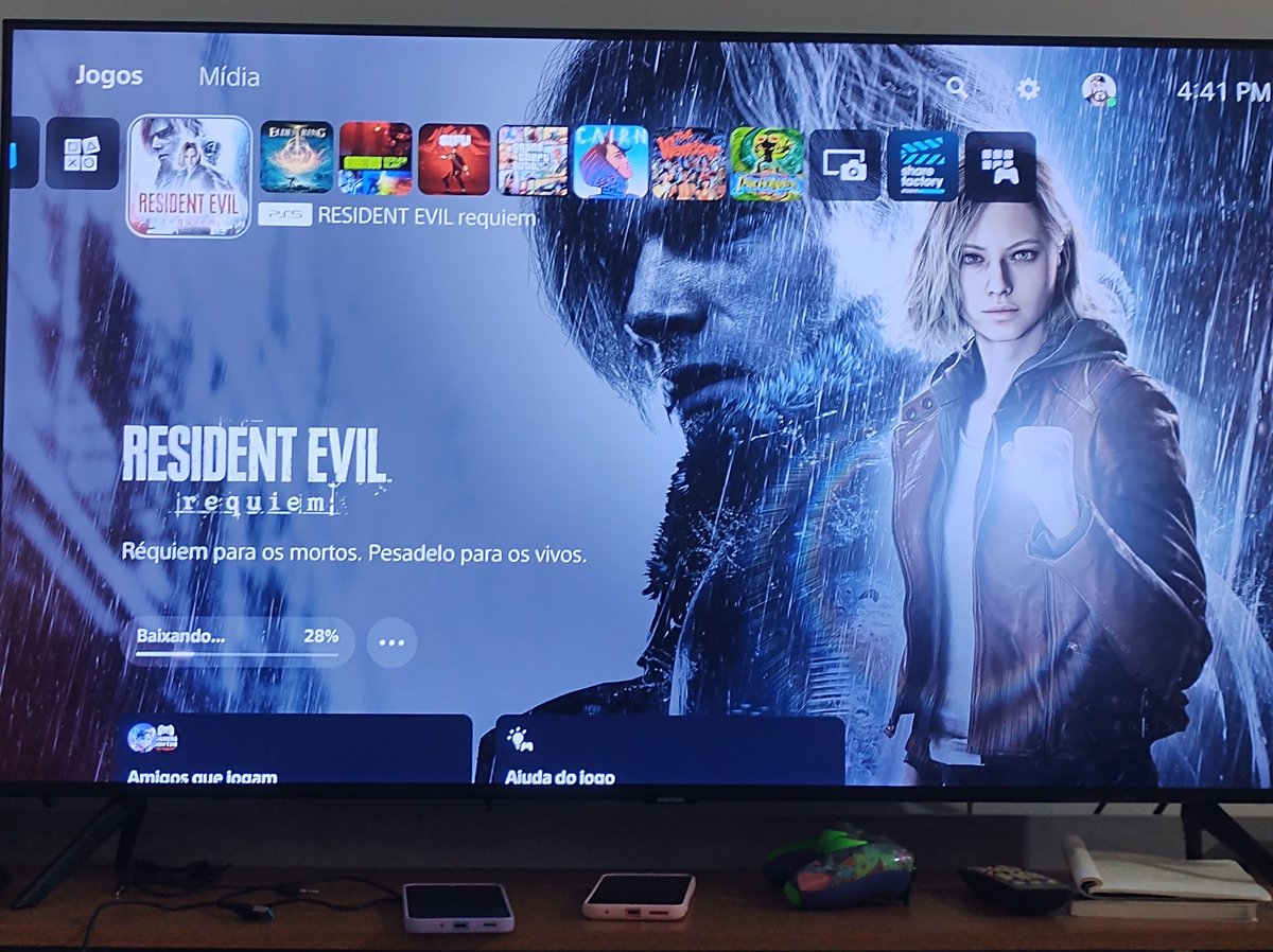 Resident Evil Requiem comprado (em boas parcelas). Espero que seja bom 🙏