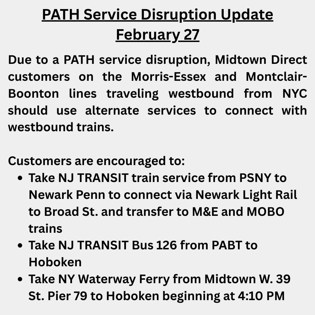 NJ TRANSIT tweet media