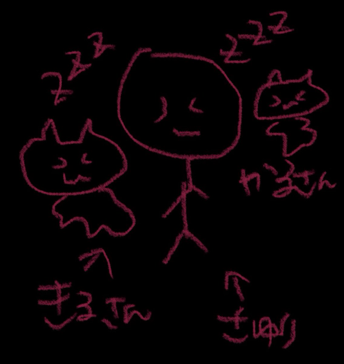 今こんな感じで寝ていてしあわせ^т⩊т^♥️