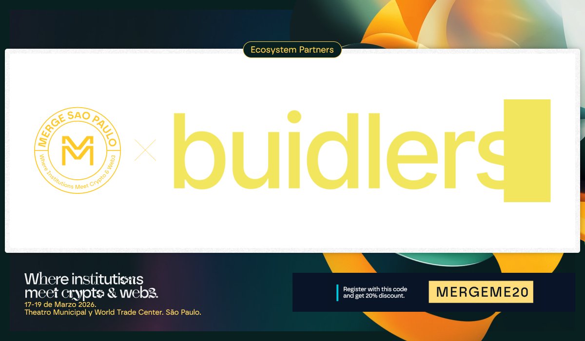 buidlerstech's tweet photo. 📣 ATENCIÓN BUIDLERS 📣

Se viene algo muy GROSO 💪🏽 

Buidlers y @mmerge_io se unieron para um dos maiores eventos do mundo 🥳 

👷🏽 MERGE São Paulo 2026 💻 

🫱🏼‍🫲🏾 Nos sumamos a esta iniciativa como Ecosystem Partners 🫱🏼‍🫲🏾 

Seguí este hilo que te contamos de qué se trata 👇🏽