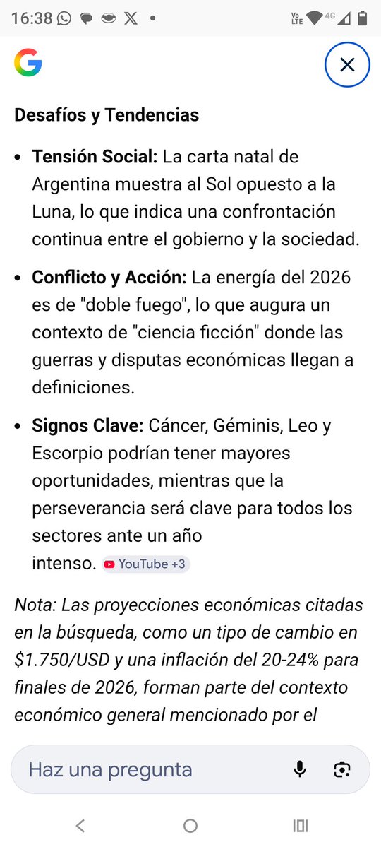 Para la astrología y el gobierno cree mucho en eso, se presenta un año de conflicto intenso en lo económico y social, dónde la entrada de Urano en Géminis, va a acelerar y hacer explotar la comunicación y tecnología.
La tendencia es "colectiva y social" no individualista.