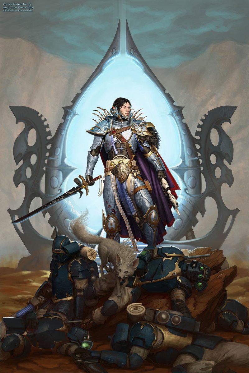 La Biblioteca Negra- Warhammer 40k tweet media