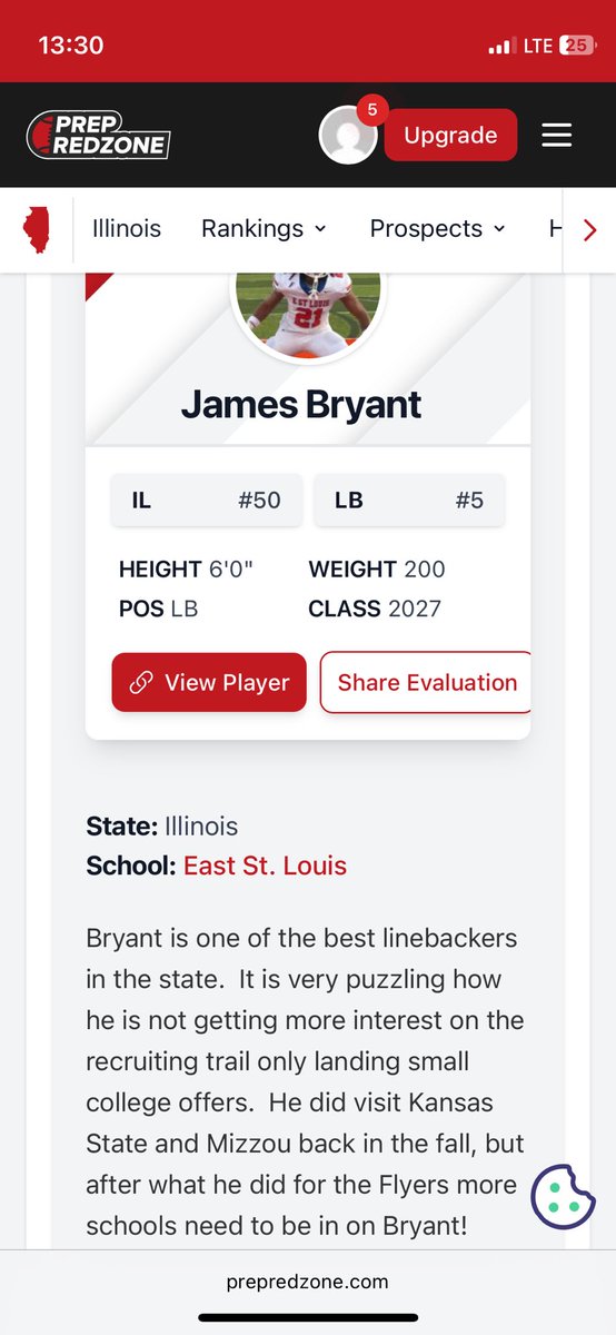 James “Booby” Bryant III C/O 2027 OLB/MLB tweet media