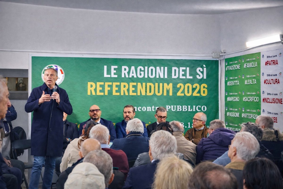 All’incontro pubblico ho spiegato perché voto SÌ al referendum sulla giustizia. Il giudice deve essere davvero terzo: separare le carriere tra giudici e pm è una garanzia di equilibrio accusa e difesa. Una giustizia più efficiente significa più fiducia, investimenti e crescita.