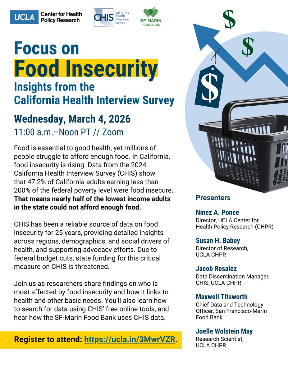 UCLA Center for Health Policy Research tweet media