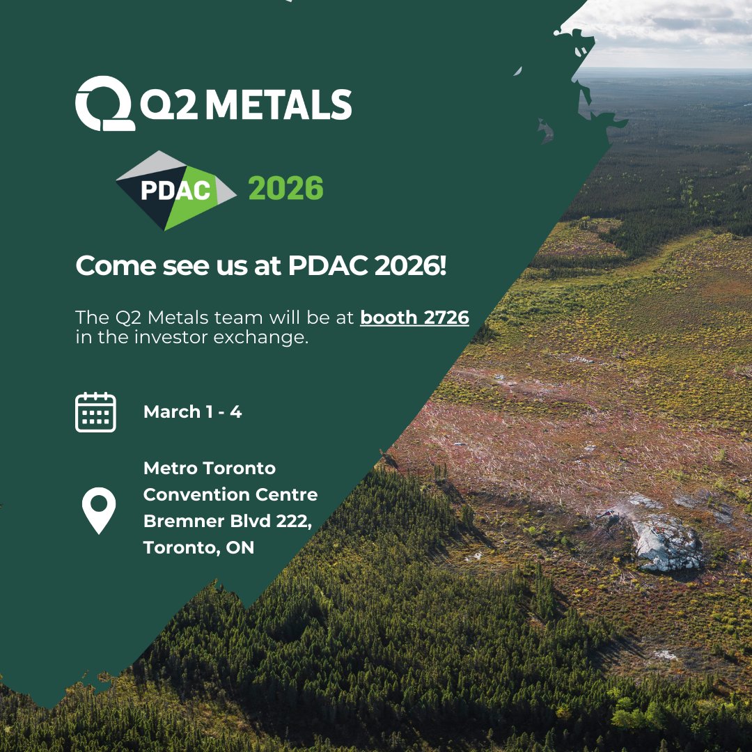 Q2 Metals - Cisco Lithium Project tweet media