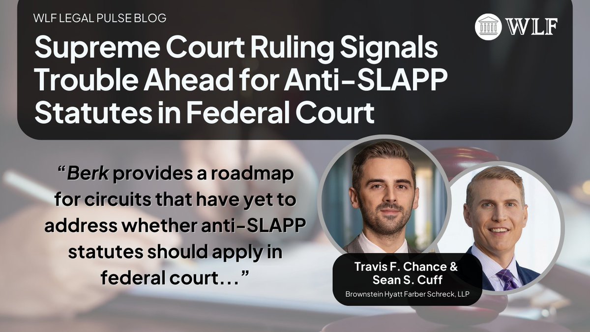 Washington Legal Foundation tweet media