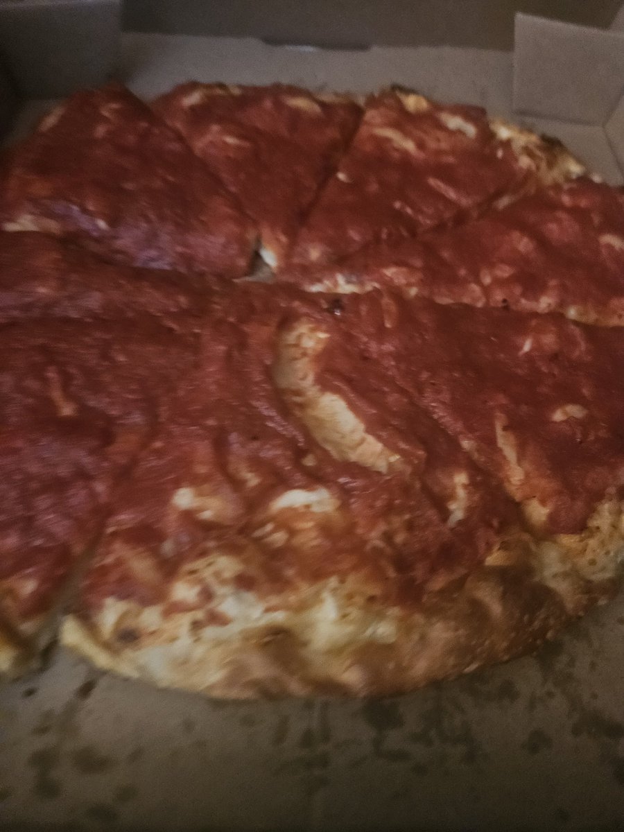 Porthoz2k's tweet photo. @dominos nice job! Ordered a meatball specialty pizza and this is what I get. Crust and sauce. Did the delivery insurance bs and got a couple free pizzas... that i can't use right now. How is this acceptable?! https://t.co/pPfSsSF8UD