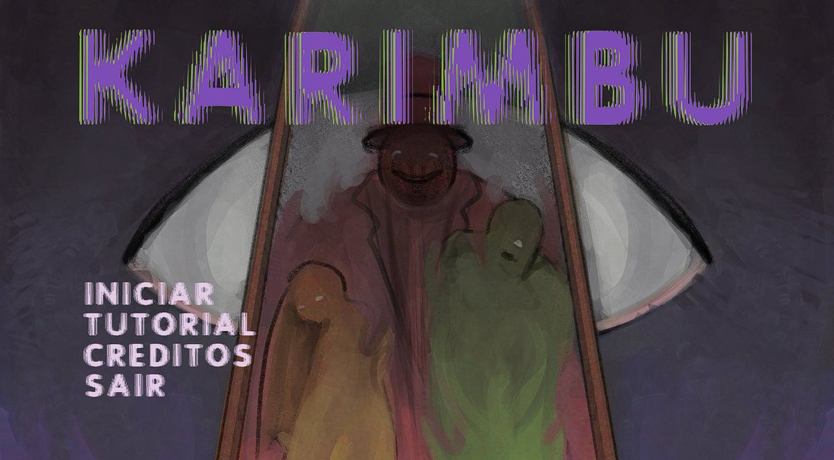 grivio_gri's tweet photo. KARIMBÜ, um spoilerzinho do nosso jogo pra essa #FELPOJAM

Correndo pra entregar hoje, meu deus do céu que loucura tá sendo isso aqui, mas pra cima 🤘🏿🤘🏿 https://t.co/voOpW6SKNW