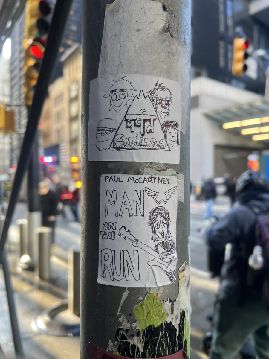 Haven’t seen a single poster of Man On The Run or The Mountain in NYC so I improvised