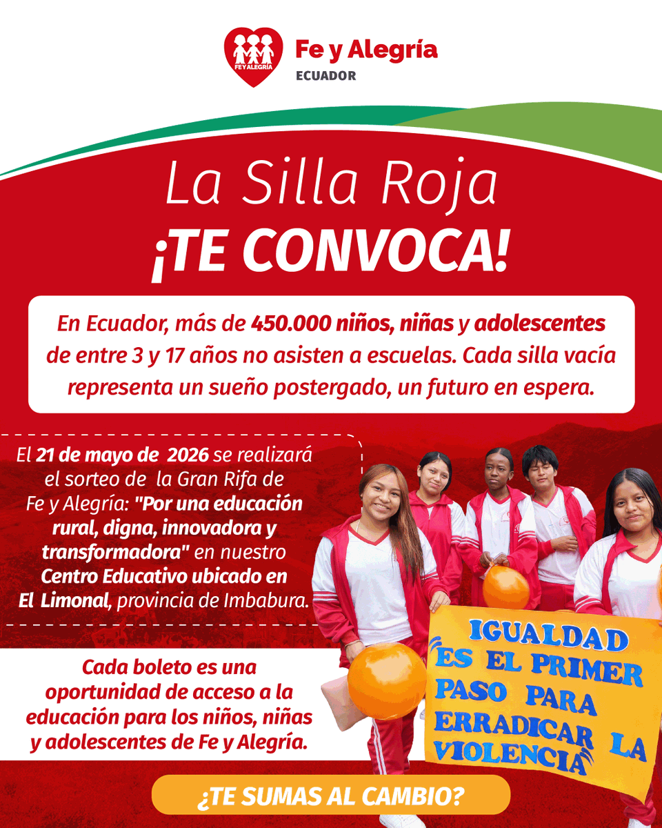 Fe y Alegría Ecuador tweet media