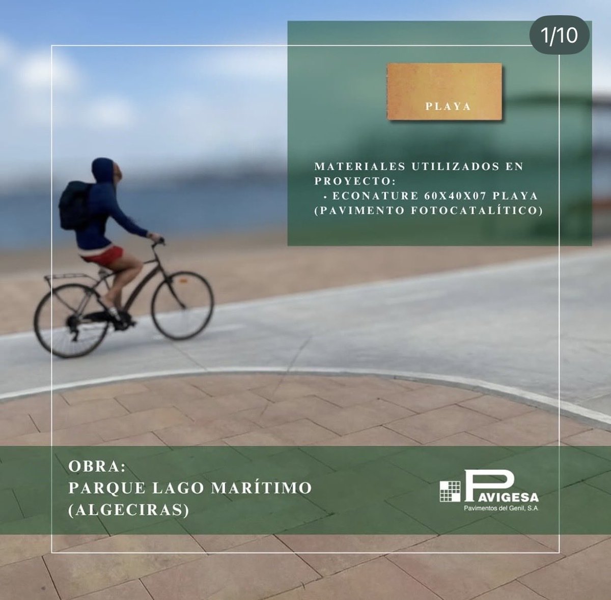 Pavigesa's tweet photo. En @pavigesa seguimos transformando espacios con soluciones innovadoras y sostenibles. En este proyecto se ha instalado baldosa Econature 60x40x07 en color playa, un tono exclusivo para este proyecto, aportando armonía, luminosidad y una integración perfecta con el entorno https://t.co/GHoYwZD3Fz