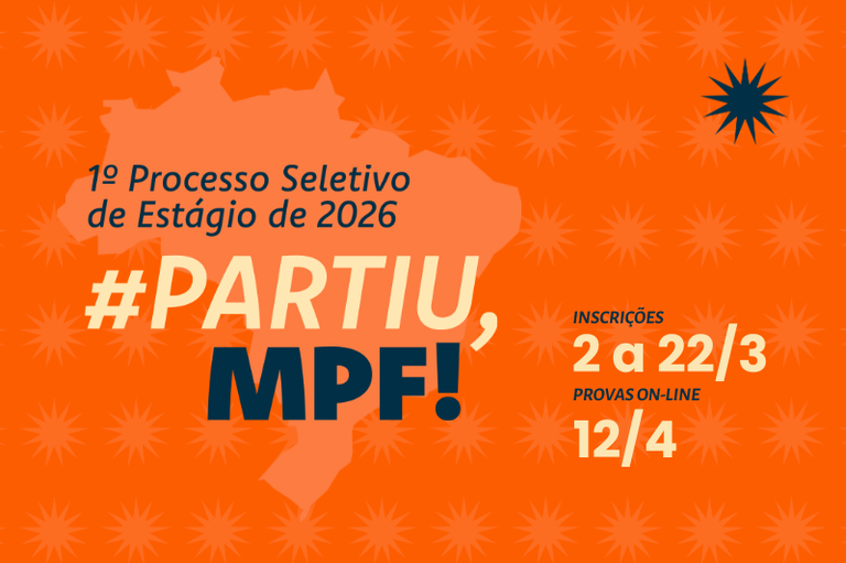 MPF abre seleção de estágio para nove cidades do Paraná. Inscrições podem ser feitas em março; provas on-line serão realizadas em abril

mpf.mp.br/o-mpf/unidades…
