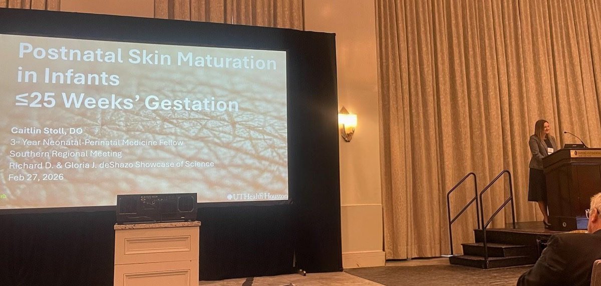UTHealth Neonatology tweet media