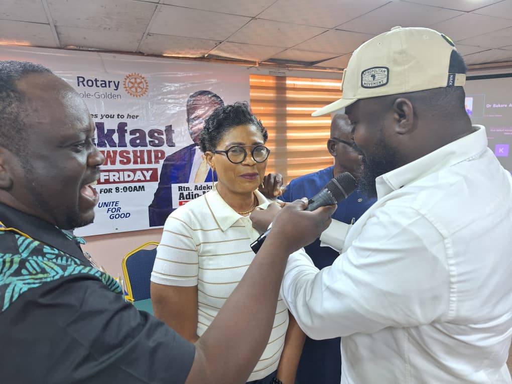 Rotary Club of Omole-Golden tweet media