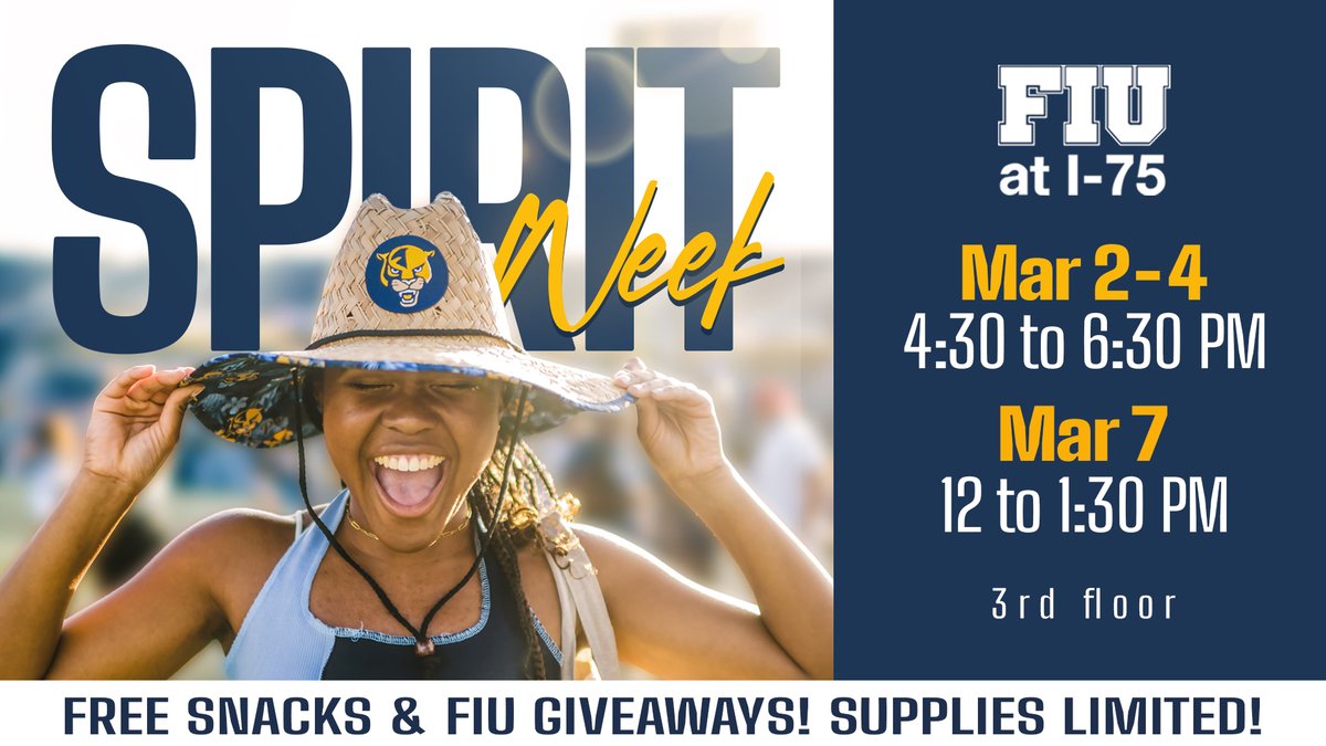 PANTHERS STAND UP 😼💙💛 It’s time to show what real school spirit looks like.