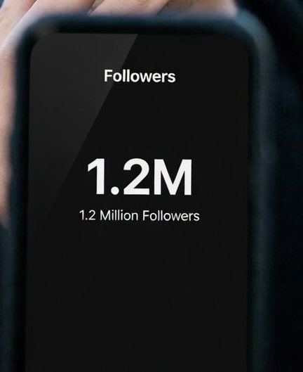 Even if you have this amount of followers I will still engage you 

Every number count
Small or Big account drop handles for massive engagement