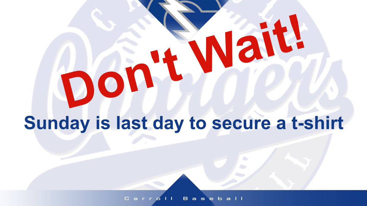 Carroll Baseball tweet media