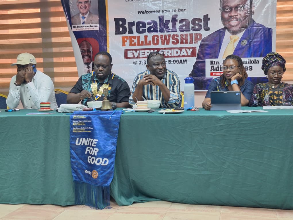 Rotary Club of Omole-Golden tweet media