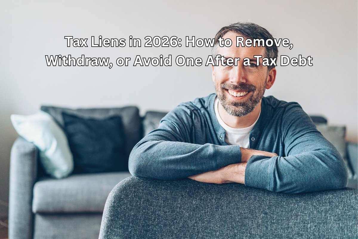 wiztaxhelp's tweet photo. Tax Liens in 2026: How to Remove, Withdraw, or Avoid One After a Tax Debt

https://t.co/gCxqnPWwV2 https://t.co/6j8aBlOxZv