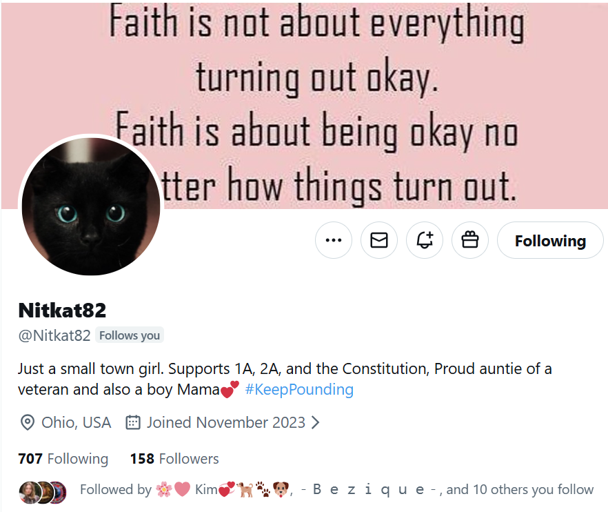 eliz_patriot's tweet photo. Let's give a nice warm TRL welcome to our new member
@Nitkat82 https://t.co/35uNtJnkRF