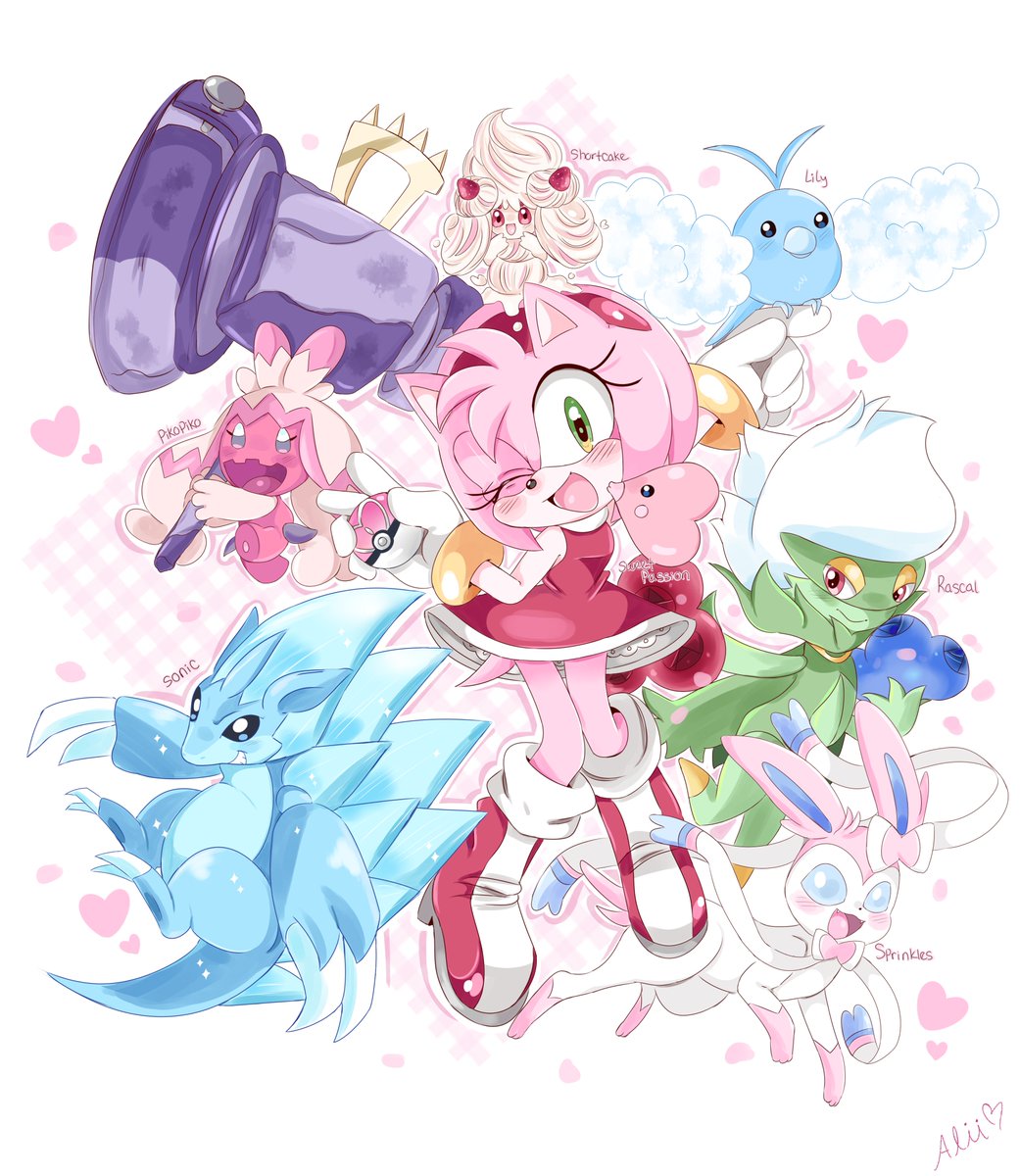 Amy's Pokémon! 🩷
#SonicTheHedgehog #PokemonDay