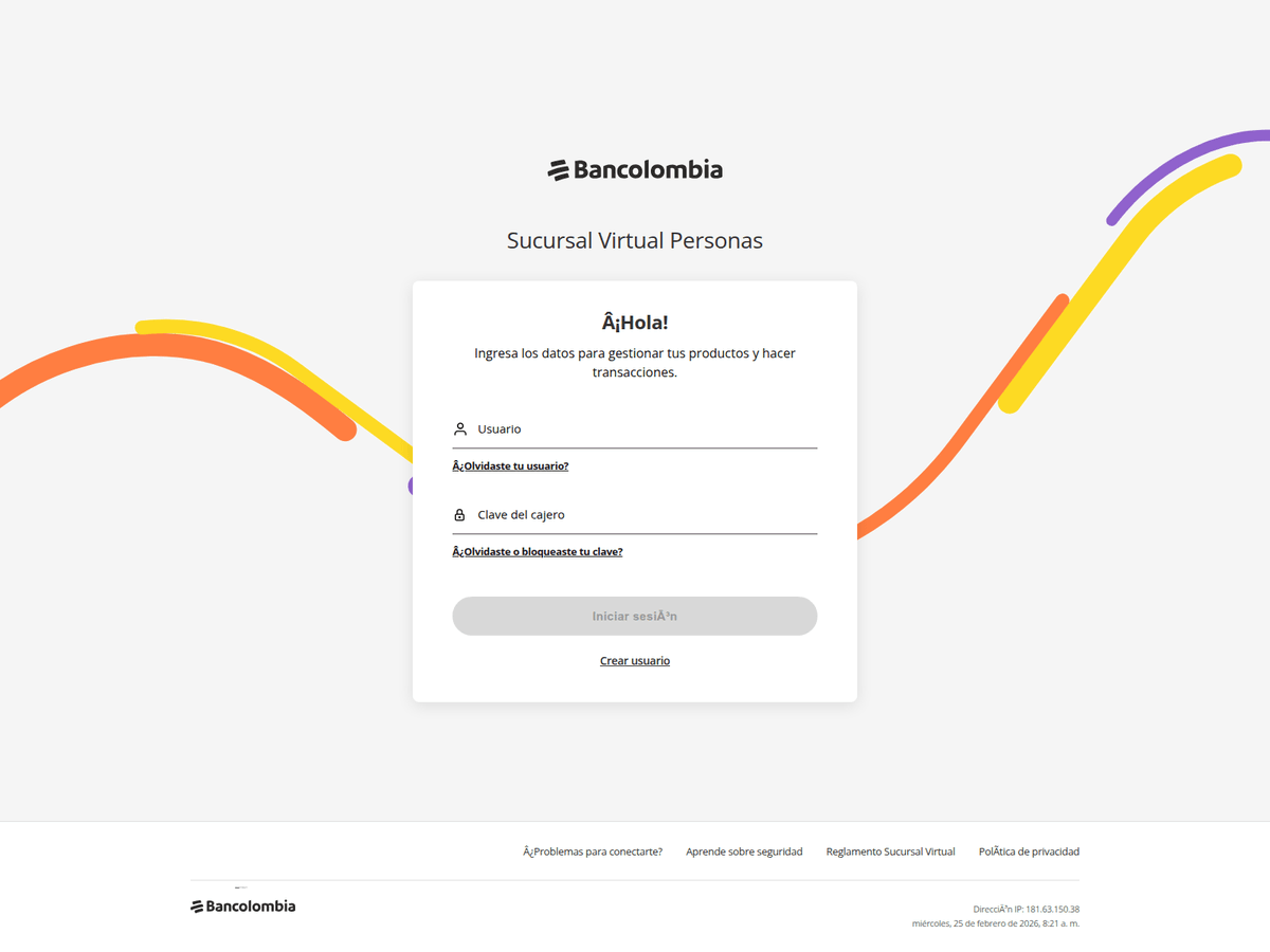 skocherhan's tweet photo. sucursalvirtulaseea[.]z9[.]web[.]core[.]windows[.]net
ingresahoranuevossssa[.]group 
#phishing @Bancolombia https://t.co/pgAMJnG8vS