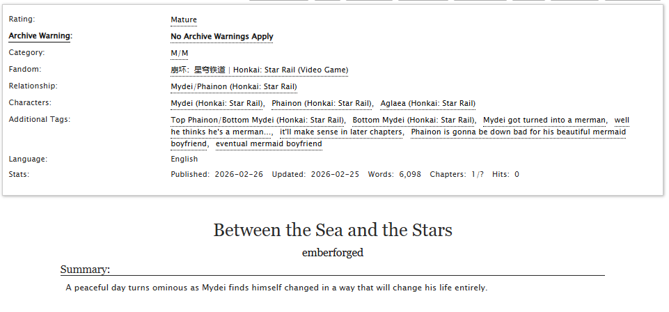 Robin of Okhema | Forever in Amphoreus tweet media