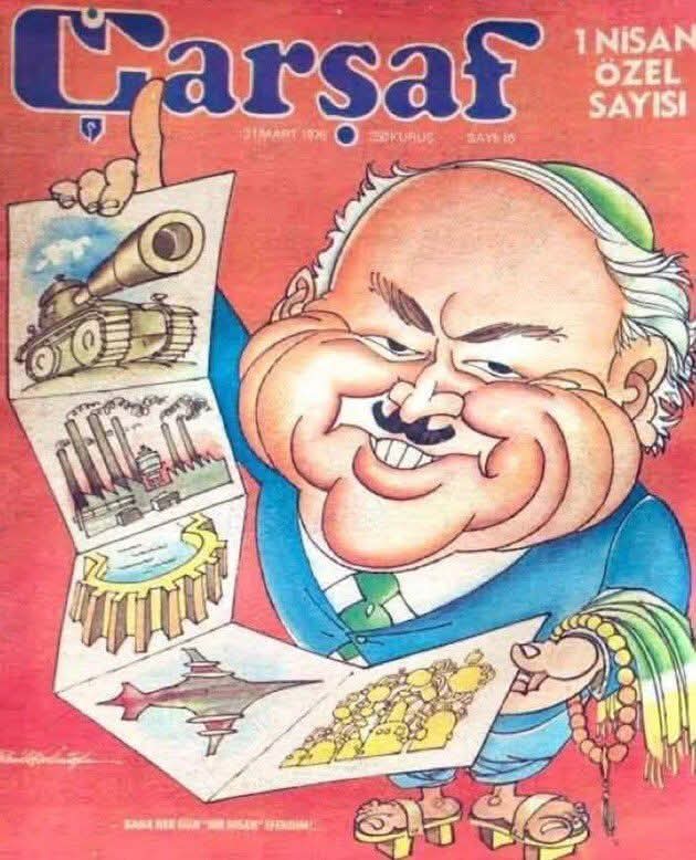 Sayın Necmettin hocamızın Milli savunma ile ilgili projelerini o yıllardaki dergi ve gazetelerin alay ettikleri kötü bir nostalji 👍