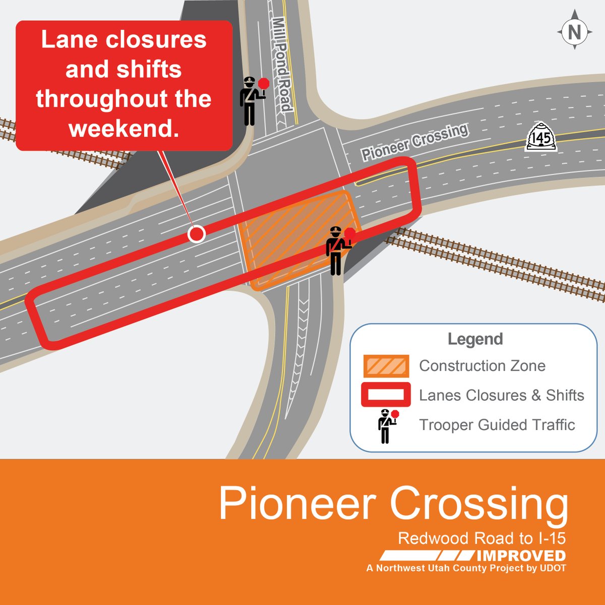 UDOT Region Three tweet media