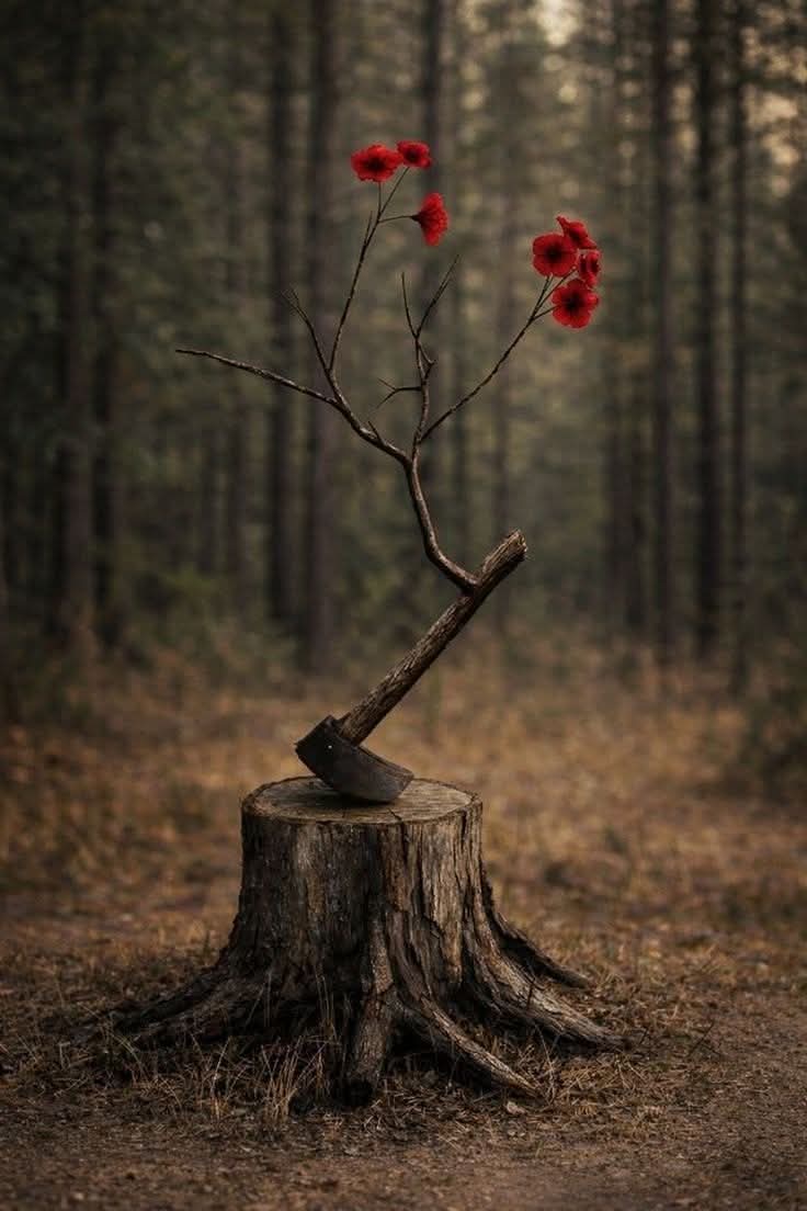 لم تكن العاصفة تثير الخوف لدى الشجرة،
لكن خطوات الحطاب تفعل.
لم يكن ضجيج الغابة يخيف العصافير 
لكن الهدوء الذى يسبق رصاصة الصياد.
لا أخشى شجارنا،  لكن يرعبني انطفاء الشغف،
وانفراد كل منا بأسراره.