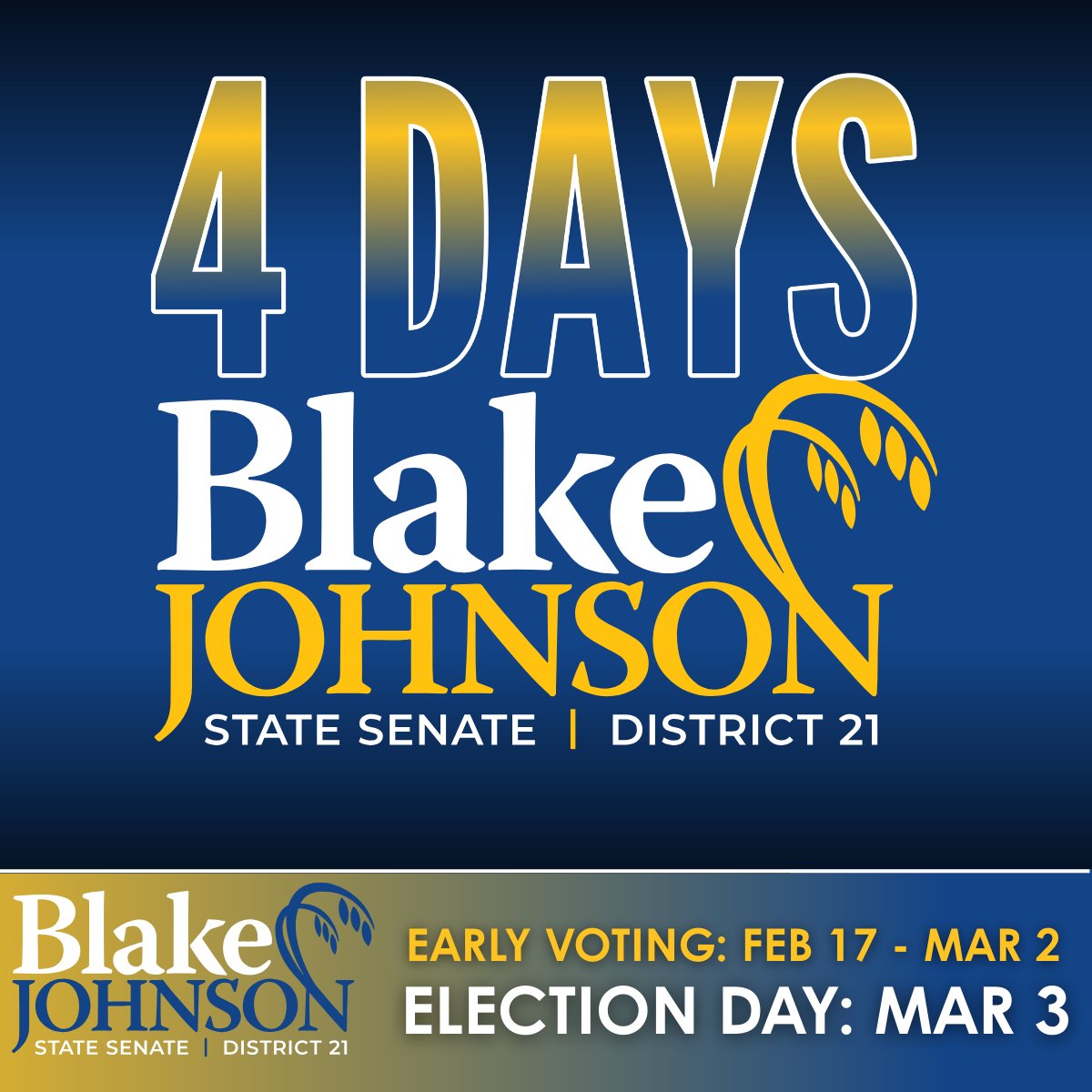 Sen. Blake Johnson tweet media