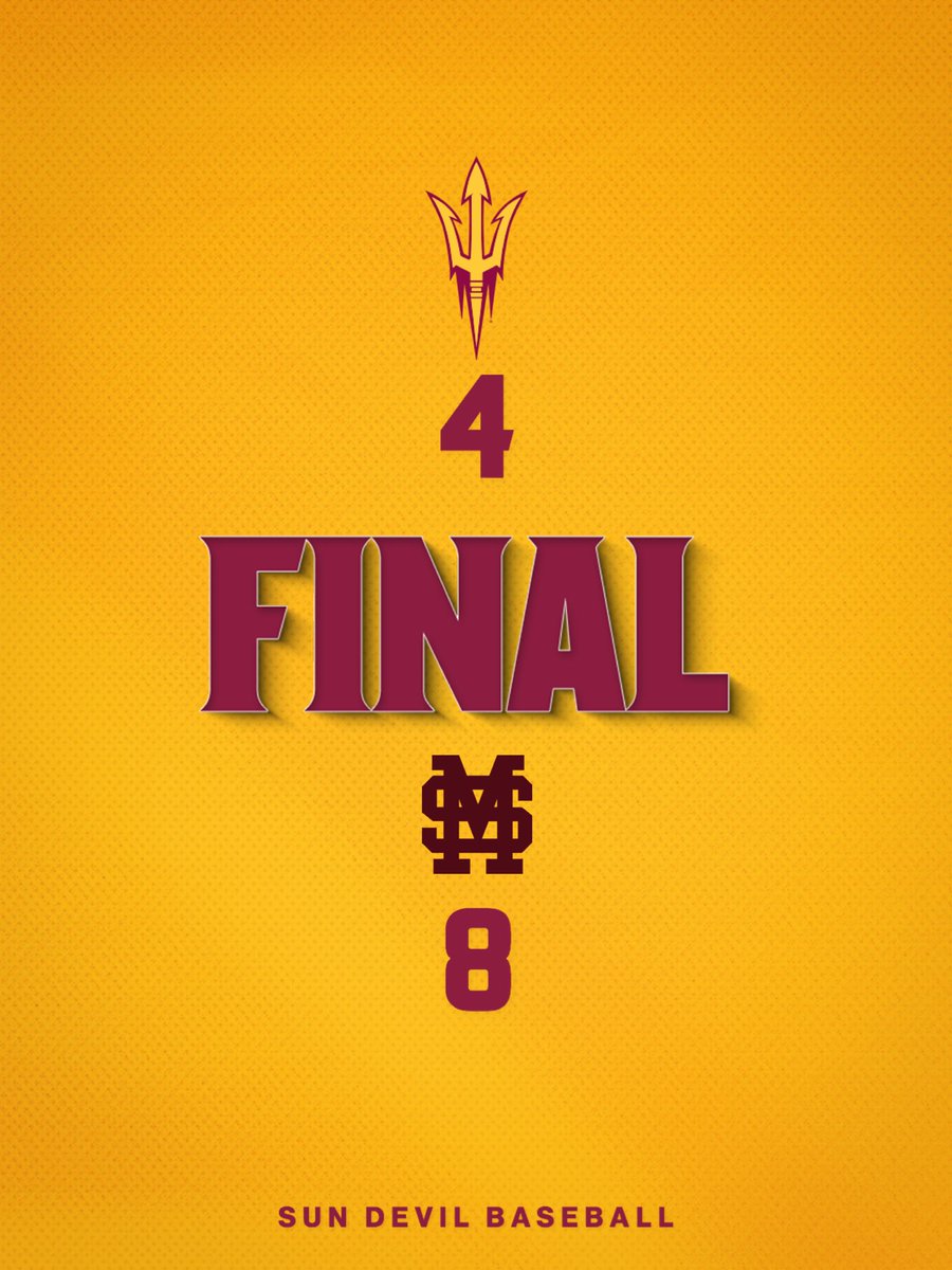 Sun Devil Baseball tweet media