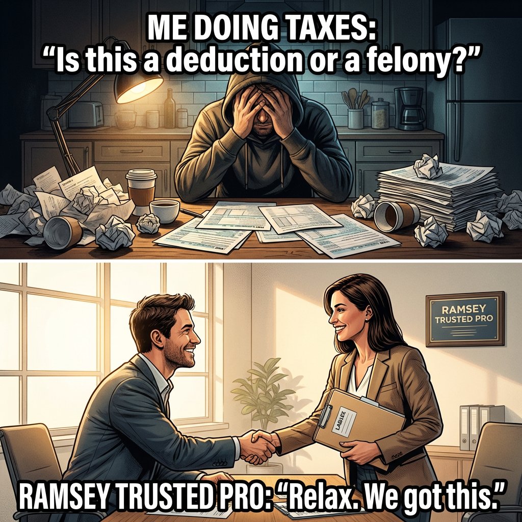 AFITonline's tweet photo. DIY taxes can be stressful. Let a RamseyTrusted professional at Alliance Financial &amp; Income Tax handle the details so you get it right the first time.

Now accepting new clients.  816-220-2001 https://t.co/KGcFMIWZ1F

#RamseyTrusted #AFITtaxprep https://t.co/E5VGC373hi