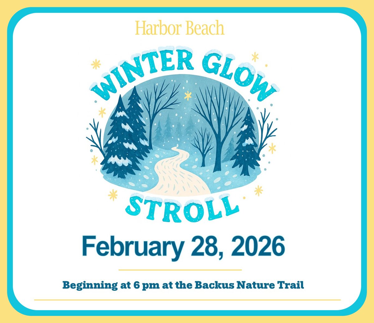 It's been a long cold winter! We hope you take this opportunity to join us for a stroll and community gathering!
