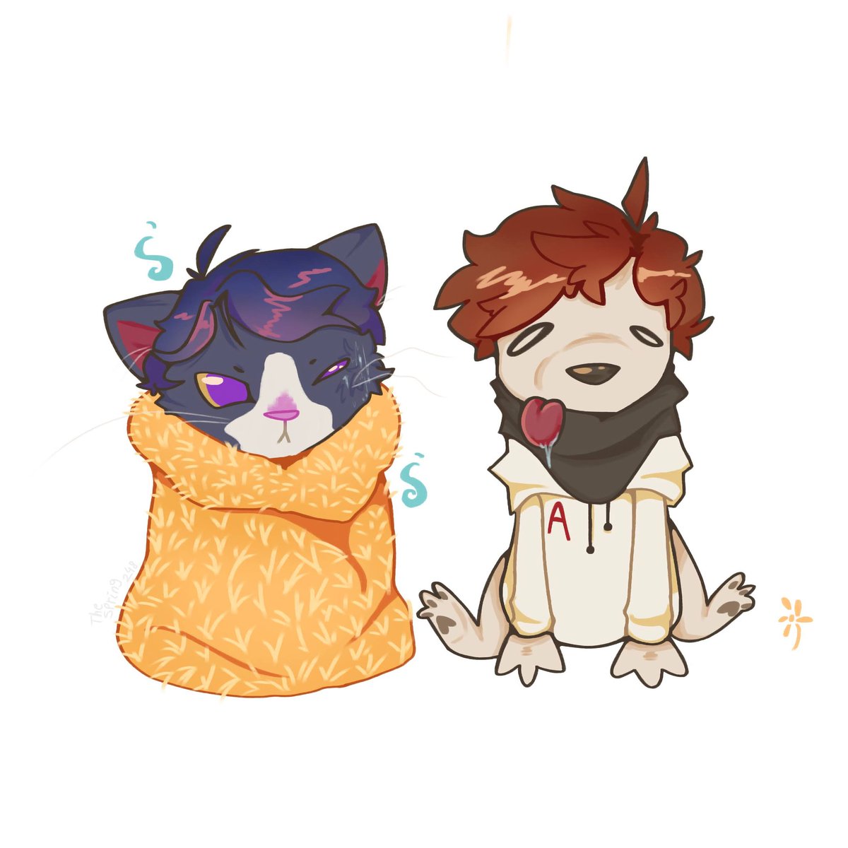 🐱🐶✨️
#natalanfanart #aquinofanart