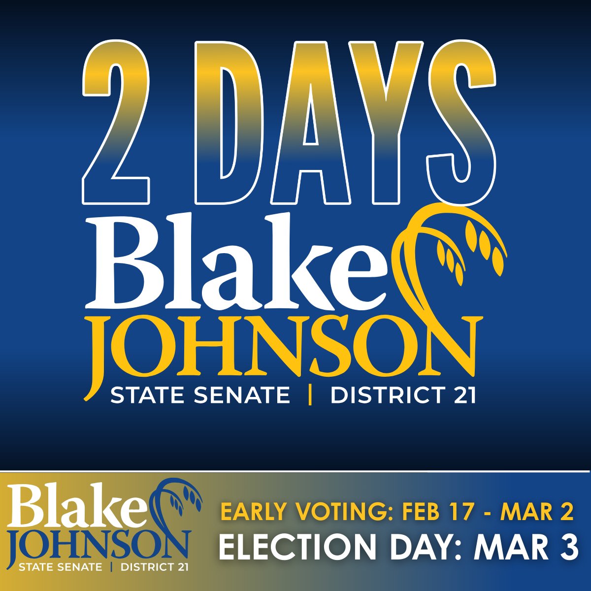 Sen. Blake Johnson tweet media